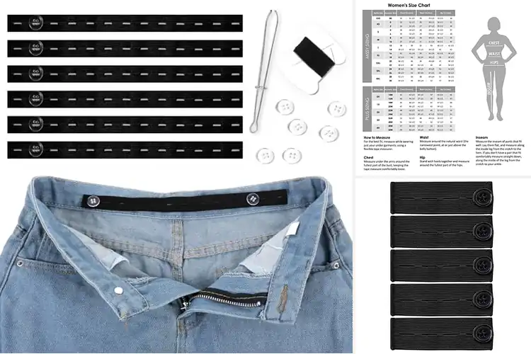 Detailed view of Best Sized Waist Elasticity
