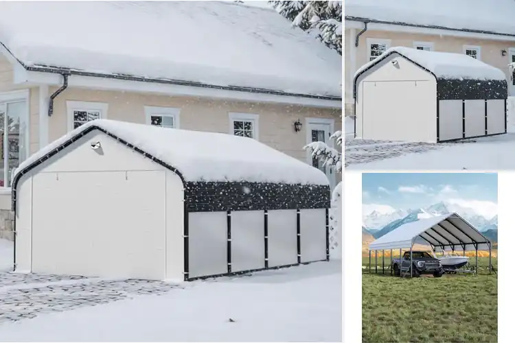 Detailed view of Best Snow Carports