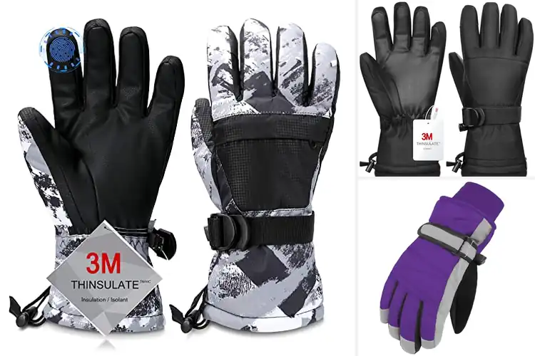 Detailed view of Best Snow Gloves For Children