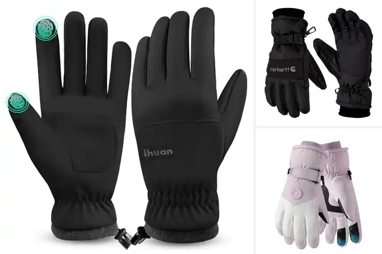 Detailed view of Best Snow Gloves