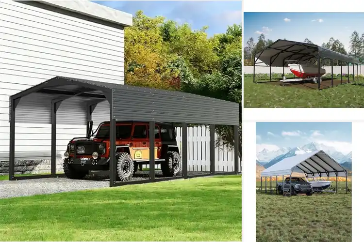 Detailed view of Best Snow Resistant Carports