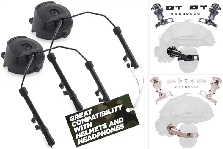 Detailed view of Best Tactical Helmet Adapters