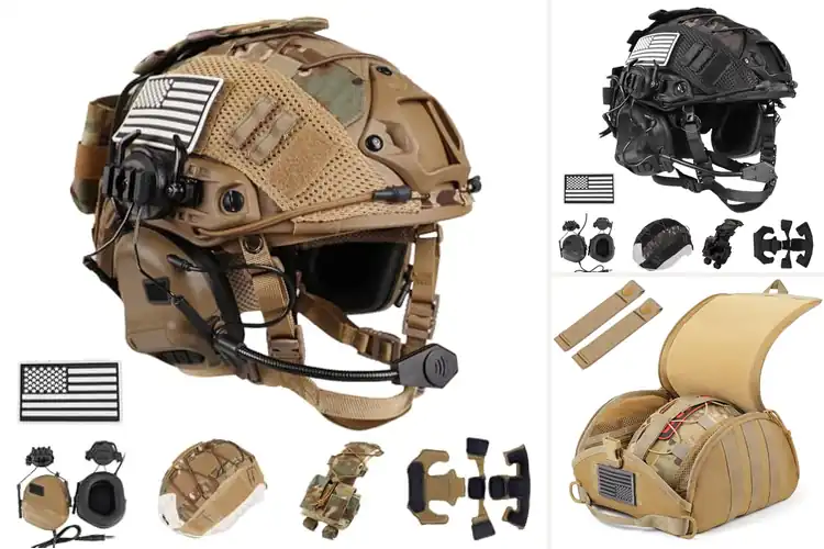 Detailed view of Best Tactical Helmets Accessories