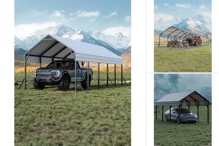 Detailed view of Best Tall Carports