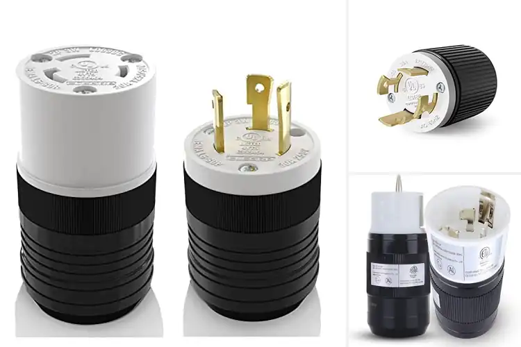 Detailed view of Best Twist Lock Plug Connectors