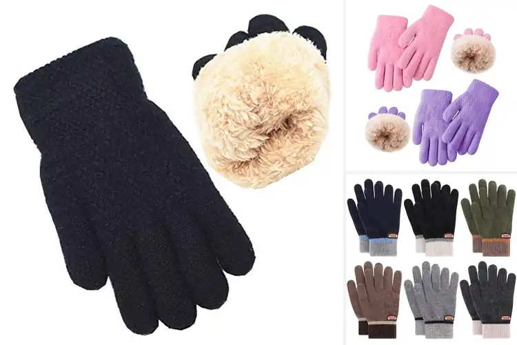 Detailed view of Best Warm Kids Gloves: Cozy & Durable with Touchscreen Tips