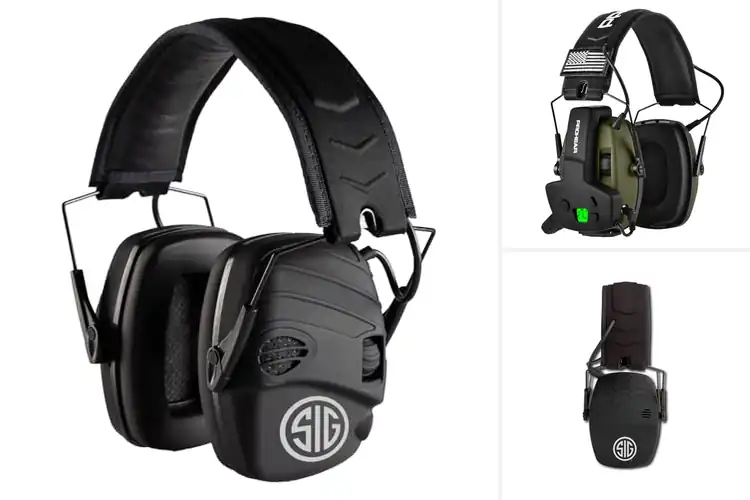 Detailed view of Best Water Resistant Shooting Earmuffs