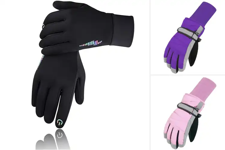 Detailed view of Best Water-Resistant Snow Gloves For Kids