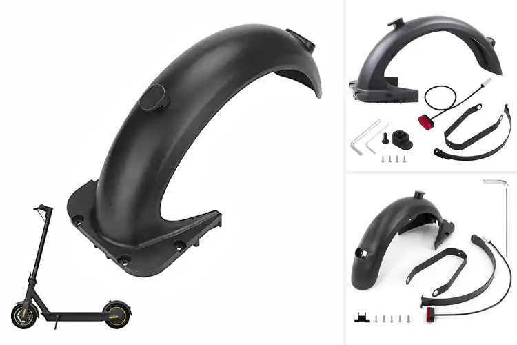 Detailed view of Best Waterproof Rear Mudguard For Max G30 Scooter