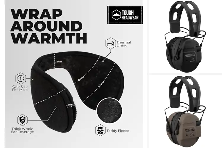 Detailed view of Best Weather Resistant Earmuffs