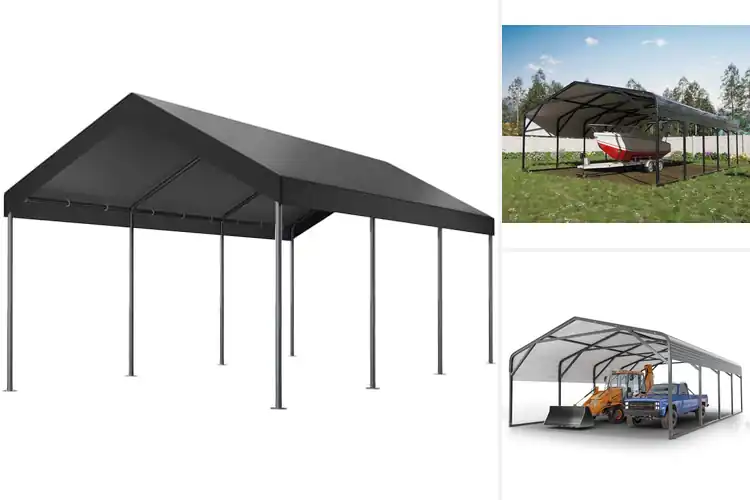 Detailed view of Best Wind Resistant Carports