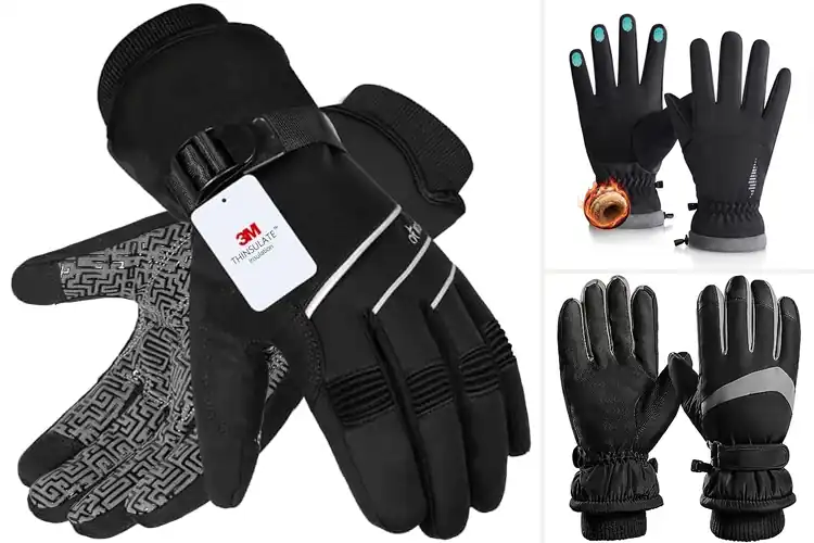 Detailed view of Best Windproof Snow Gloves