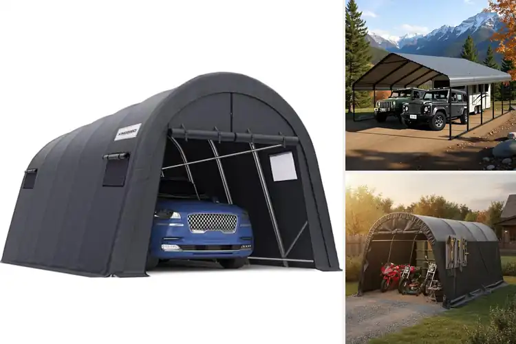 Detailed view of Best Winter Vehicle Shelter For Snow