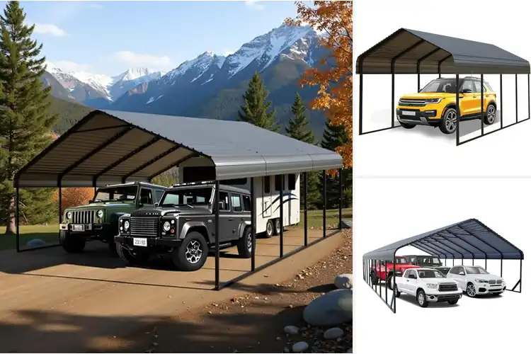 Detailed view of Best Winter Vehicle Shelters