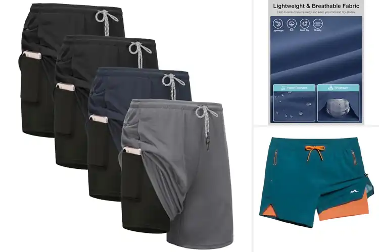 Detailed view of Best Zippered Pockets Running Shorts For Phones